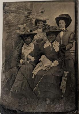 Portrait of Four Unknown Women