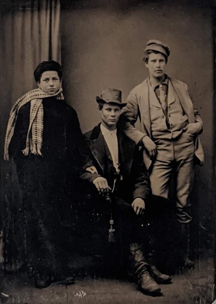 Portrait of Three Unknown Men
