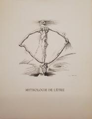Drawing ("Mythologies De L'Etre")