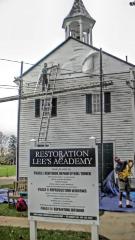 Photos of Lee Academy restoration in 2011