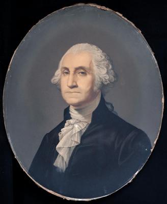 Portrait G. Washington unframed