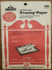 Paper Set (with Sales Envelope), Dressmaker's Tracing