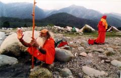Hindu Priests in Kashmir, India July 2000