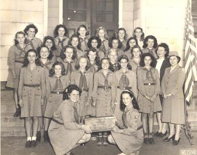 Washington School Girl Scouts