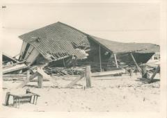 1938 Hurricane Collapsed Home at Beach