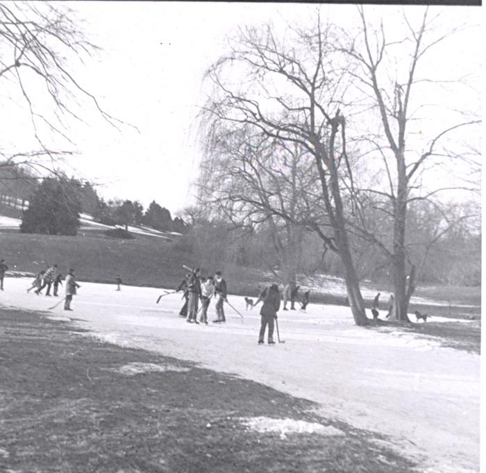 1956 Skating Pond at Fairfield University