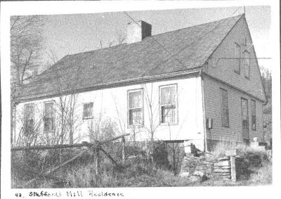 Coll. 003 Vol. 015  Photo 043 Stafford's Mill Residence