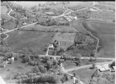 Aerial View of Route 165A Preston - Undated