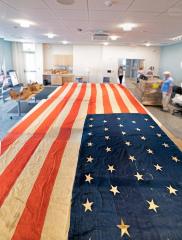 American Flag, Textile - Giant 38 star 'Post' Size American Flag