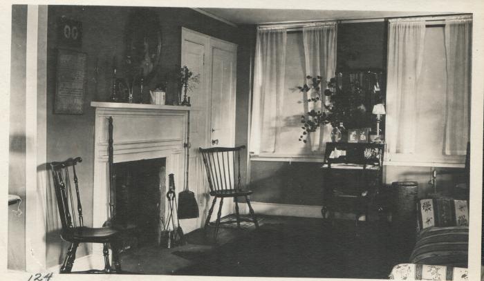 Photo -  Interior of old Willard Farm