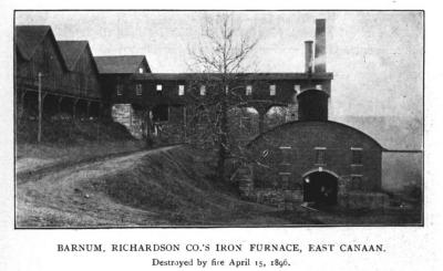 Photograph of the Barnum & Richardson Furnace 