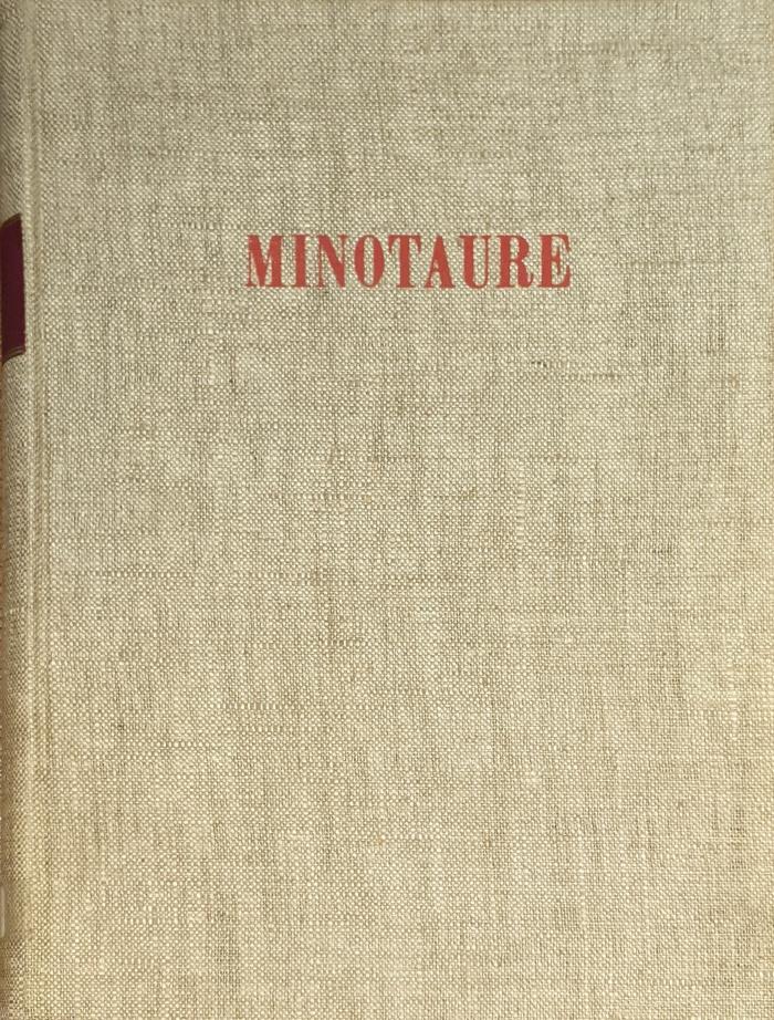 <i>Minotaure</i> Vol 3, Issues 8-10