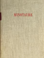 <i>Minotaure</i> Vol 1, Issues 1-4