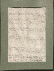 Handwritten draft of the poem Le Verbe Être