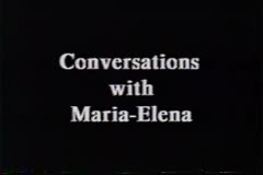 Tape - VHS Tape Conversations with Maria Elena, Wall Street