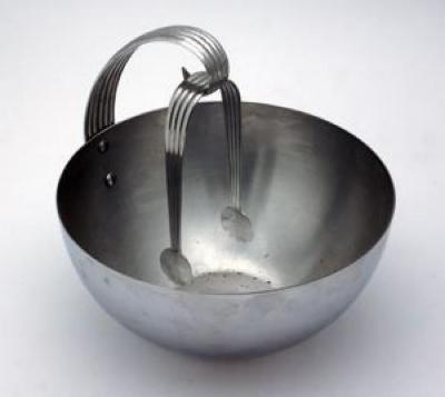 Ice Serving Bowl with Tongs