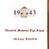 Ellsworth Memorial High School Reunion Class 1943