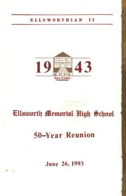 Ellsworth Memorial High School Reunion Class 1943