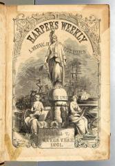 1861 Harpers Wkly title pg
