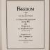 Freedom, A Fable: A Curious Interpretation of the Wit of a Negress in Troubled Times with Illustrations