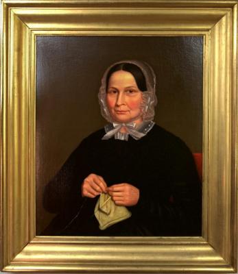 Painting, Portraits - Portrait of Betsy Parmalee Scranton