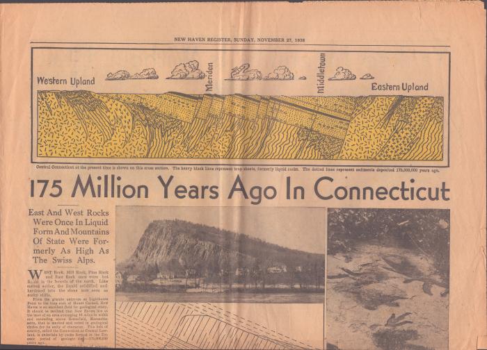 Newspaper - New Haven Register, November 27, 1938