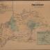 Colorized maps of Preston, CT 1868 with insets of Poquetanock and Preston City