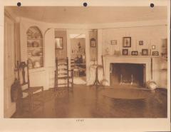 Photographs - Interior of Allis-Bushnell House Green Room in 1927 from the Allis-Bushnell House Exterior and Interior Views Photo Album