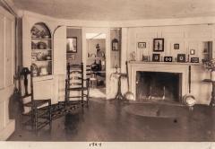 Photographs - Interior View of the Allis-Bushnell House Green Room in 1924 from the Allis-Bushnell House Exterior and Interior Views Photo Album
