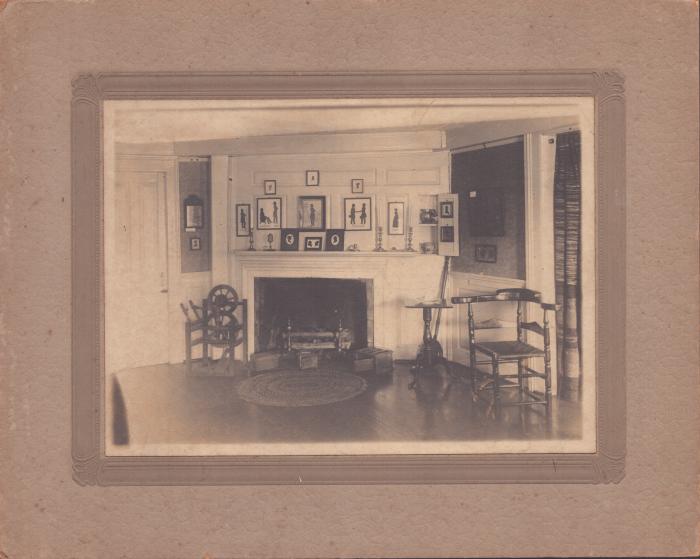 Photographs - Interior View of the Allis-Bushnell House Green Room from the Allis-Bushnell House Exterior and Interior Views Photo Album