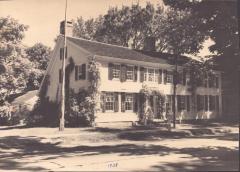Photographs - Exterior View of the Allis-Bushnell House in 1938 from the Allis-Bushnell House Exterior and Interior Views Photo Album