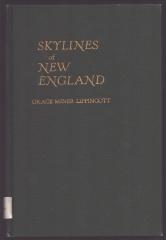 Book - Skylines of New England by Grace Miner Lippincott