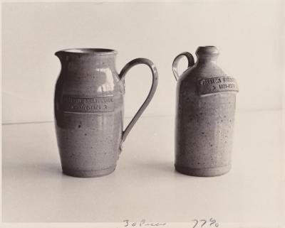Preston Bicentennial commemorative pottery