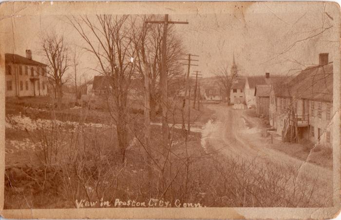 Preston City street scene (circa 1910)