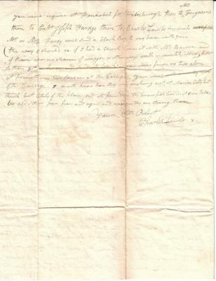 Letter to Charles Meech from Charles Lamb