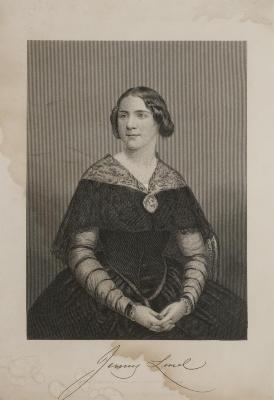 Print: "Jenny Lind" by Johnson, Fry, and Co. 