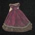 Toys and games: M. Lavinina Warren paper doll, burgundy dress