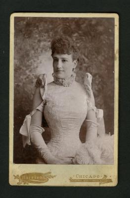Photograph: Portrait of Pauline [surname unknown, possibly Lee], ca. 1890