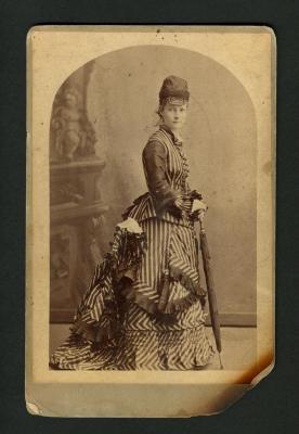 Photograph: Portrait of Polly Lee, 1876