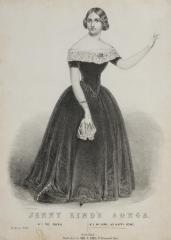 Sheet music: Cover for "Jenny Lind's Songs"