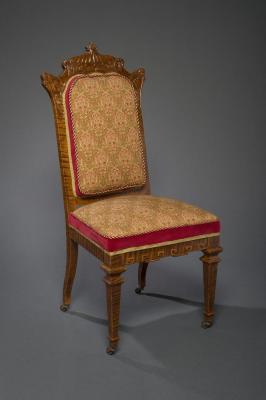 Furniture: Set of Chairs made for P. T. Barnum by Julius Dessoir