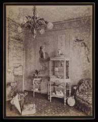 Photograph: "Mrs. Barnum's boudoir at Marina," second view
