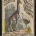 Booklet: "History of the Animals and Leading Curiosities . . ." with giraffe on cover