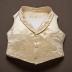 Textile: Wedding vest belonging to Charles S. Stratton