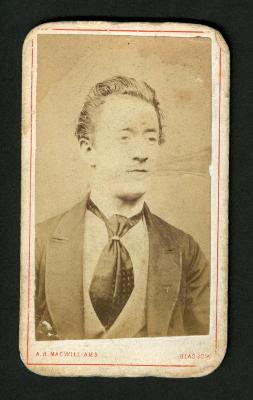 Photograph: Portrait of Fritz Smith, 1870