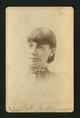 Photograph: Portrait of Belle Sutton