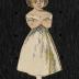 Toys and games: Minnie Warren paper doll, figure in undergarments