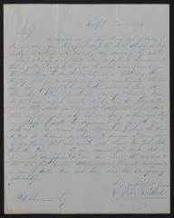 Letter: To P.T. Barnum from C. VanDerbilt, December 6, 1850