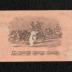 Ticket: Complimentary ticket to "P.T. Barnum's Roman Hippodrome" on pale orange card stock