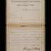 Letter: Souvenir Contract with P. T. Barnum &amp; Co., 1888